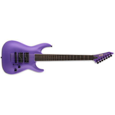 ESP LTD SC-607 Baritone Purple Satin