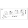 Светомузыка LED bar AL-40W-RGBW